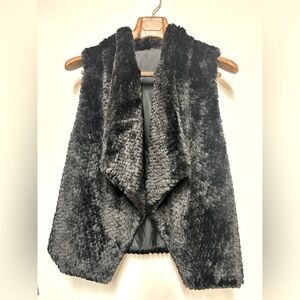 faux fur shrug